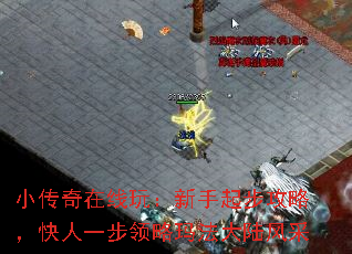 小传奇在线玩:新手起步攻略,快人一步领略玛法大陆风采 小传奇在线玩:新手起步攻略,快人一步领略玛法大陆风采