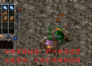 传奇至尊秘籍:野外奇遇还是装备宝地,兄弟们快来探探路 传奇至尊秘籍:野外奇遇还是装备宝地,兄弟们快来探探路