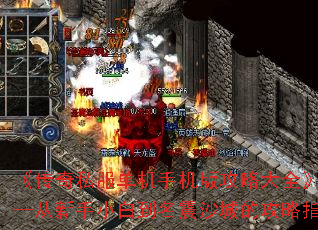 《传奇私服单机手机版攻略大全》——从新手小白到名震沙城的攻略指南 《传奇私服单机手机版攻略大全》——从新手小白到名震沙城的攻略指南