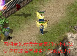 内购全免费传奇合集如何不花钱快速获取稀有装备与顶级战力? 内购全免费传奇合集如何不花钱快速获取稀有装备与顶级战力?