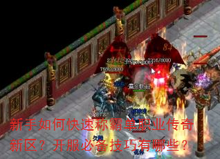 新手如何快速称霸单职业传奇新区?开服必备技巧有哪些? 新手如何快速称霸单职业传奇新区?开服必备技巧有哪些?