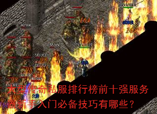 大型传奇私服排行榜前十强服务器新手入门必备技巧有哪些? 大型传奇私服排行榜前十强服务器新手入门必备技巧有哪些?