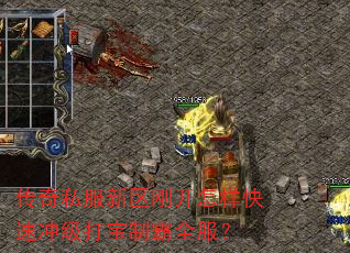 传奇私服新区刚开怎样快速冲级打宝制霸全服? 传奇私服新区刚开怎样快速冲级打宝制霸全服?