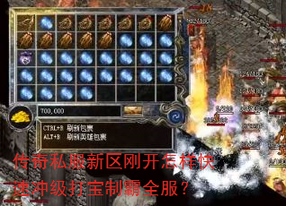 传奇私服新区刚开怎样快速冲级打宝制霸全服? 传奇私服新区刚开怎样快速冲级打宝制霸全服?