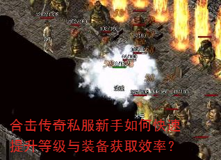 合击传奇私服新手如何快速提升等级与装备获取效率? 合击传奇私服新手如何快速提升等级与装备获取效率?